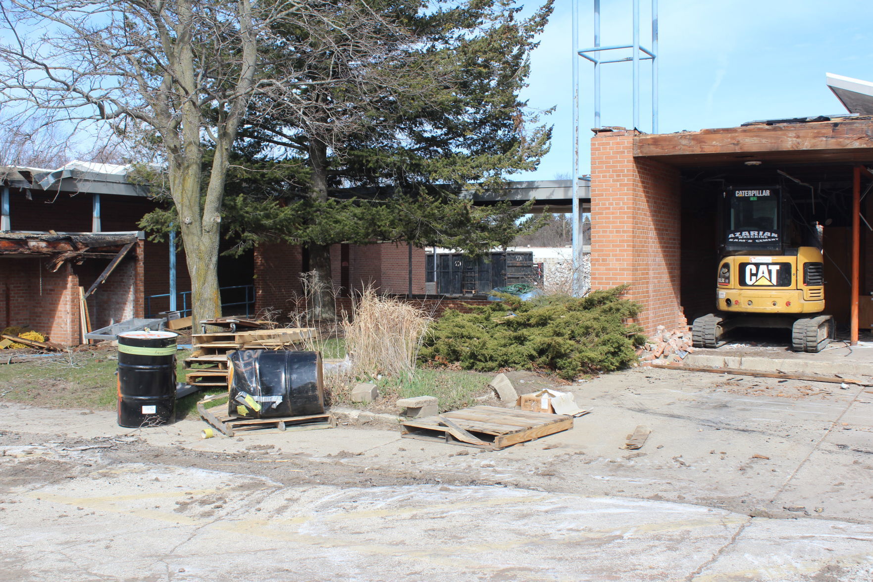 Wind Point Elementary demolition